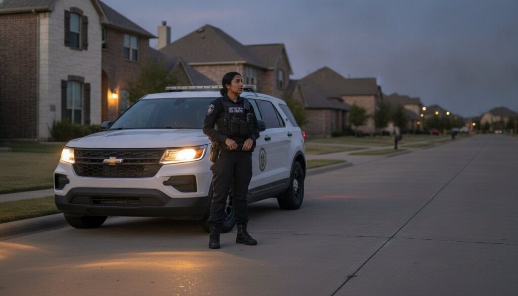 HOA Security Patrol Services: Tactical Asset Protection for North Texas Communities